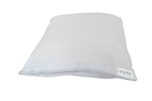 Grikių lukštų pagalvėlė (35×35 cm, pilka)